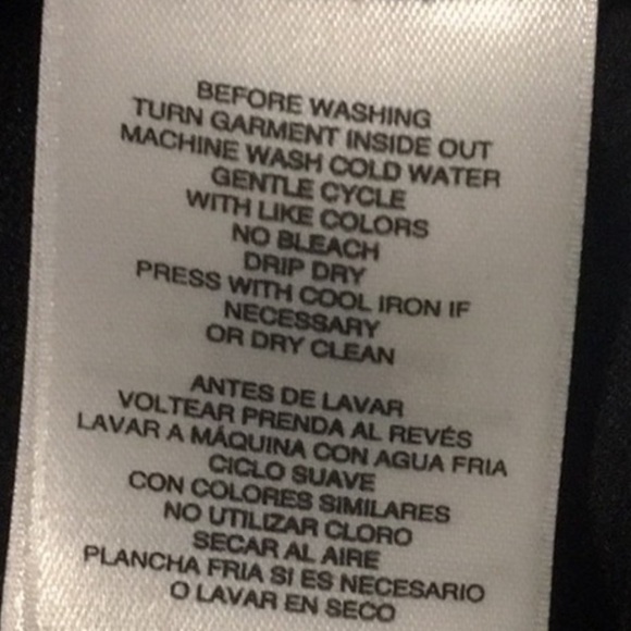 Anne Klein Black Moto Jacket w Gorgeous Gold Accents Small Shoulder Pads Stretch - Picture 12 of 13